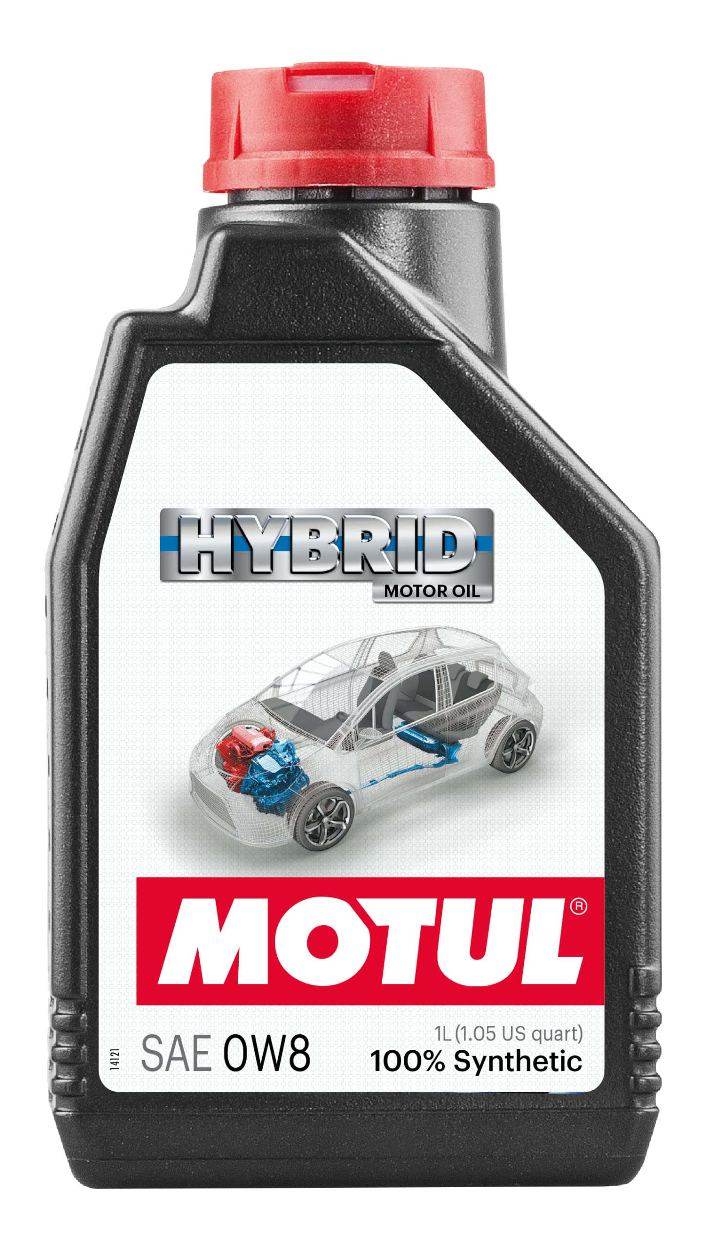 Motul MT107155 Motoröl Hybrid 0W8-1 Liter Flasche von Motul