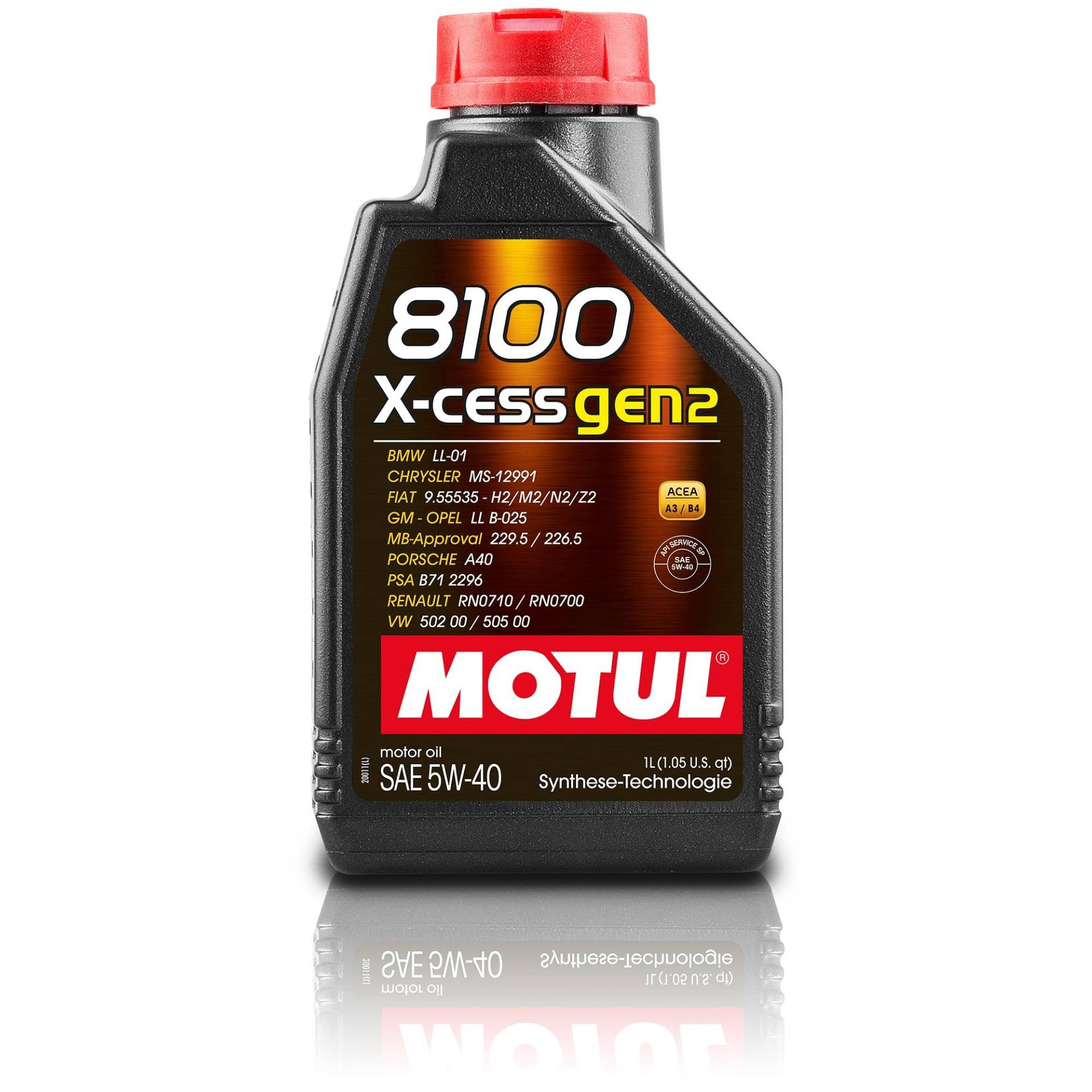 MOTUL 1 L 8100 X-cess Gen2 5W-40 112350 von Motul