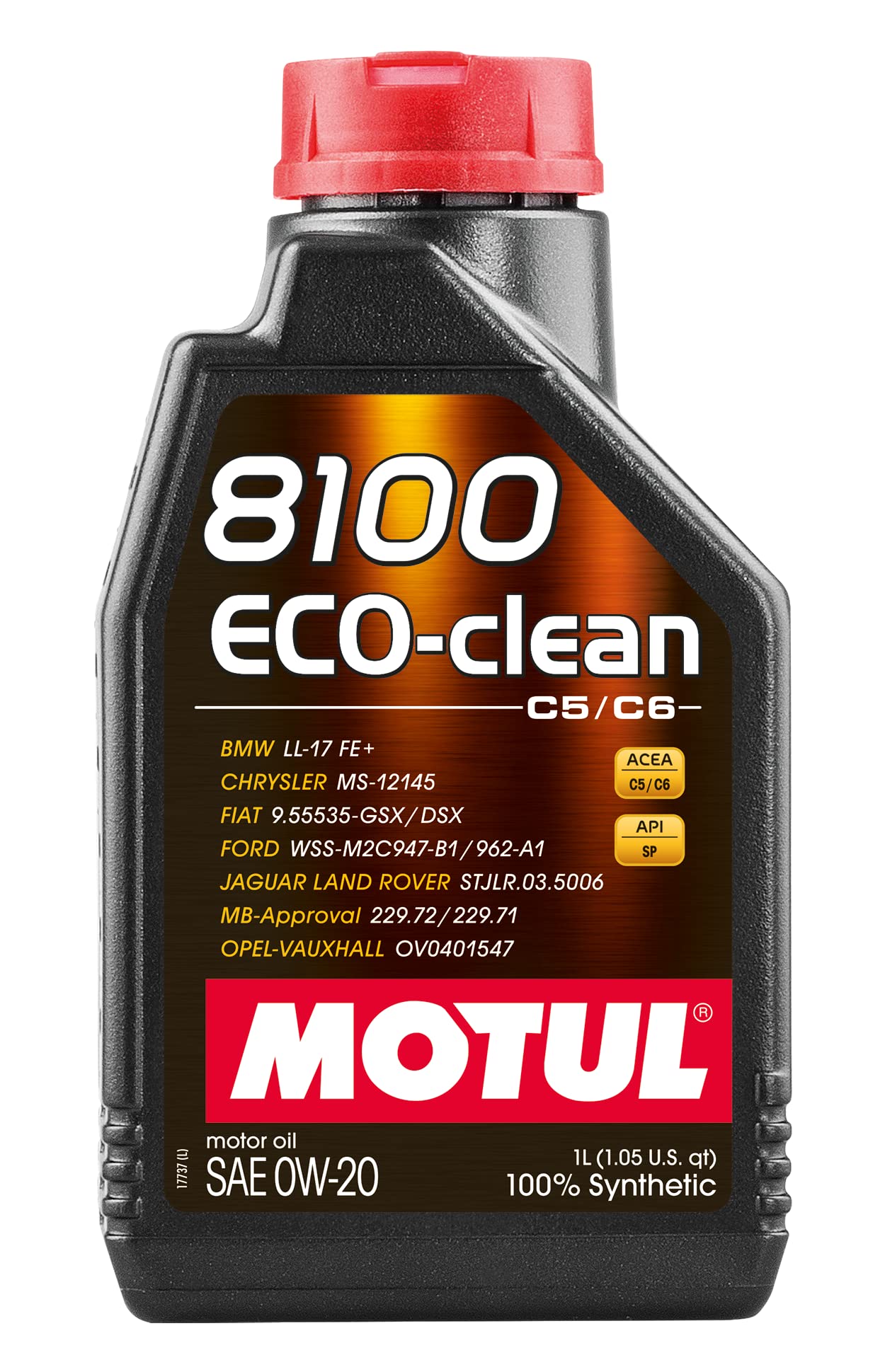 Motul Motoröl 8100 Eco Clean 0W20 108813 1L, Neutral von Motul