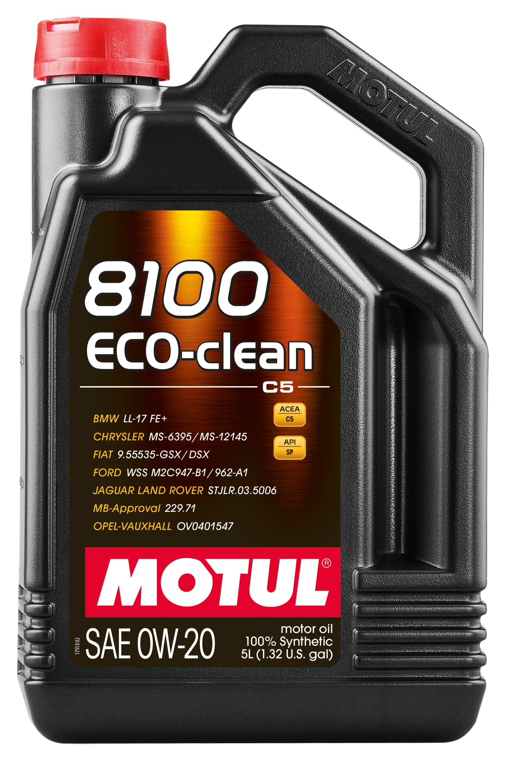 Motul Motoröl 8100 Eco Clean 0W20 108862 5L, Neutral von Motul