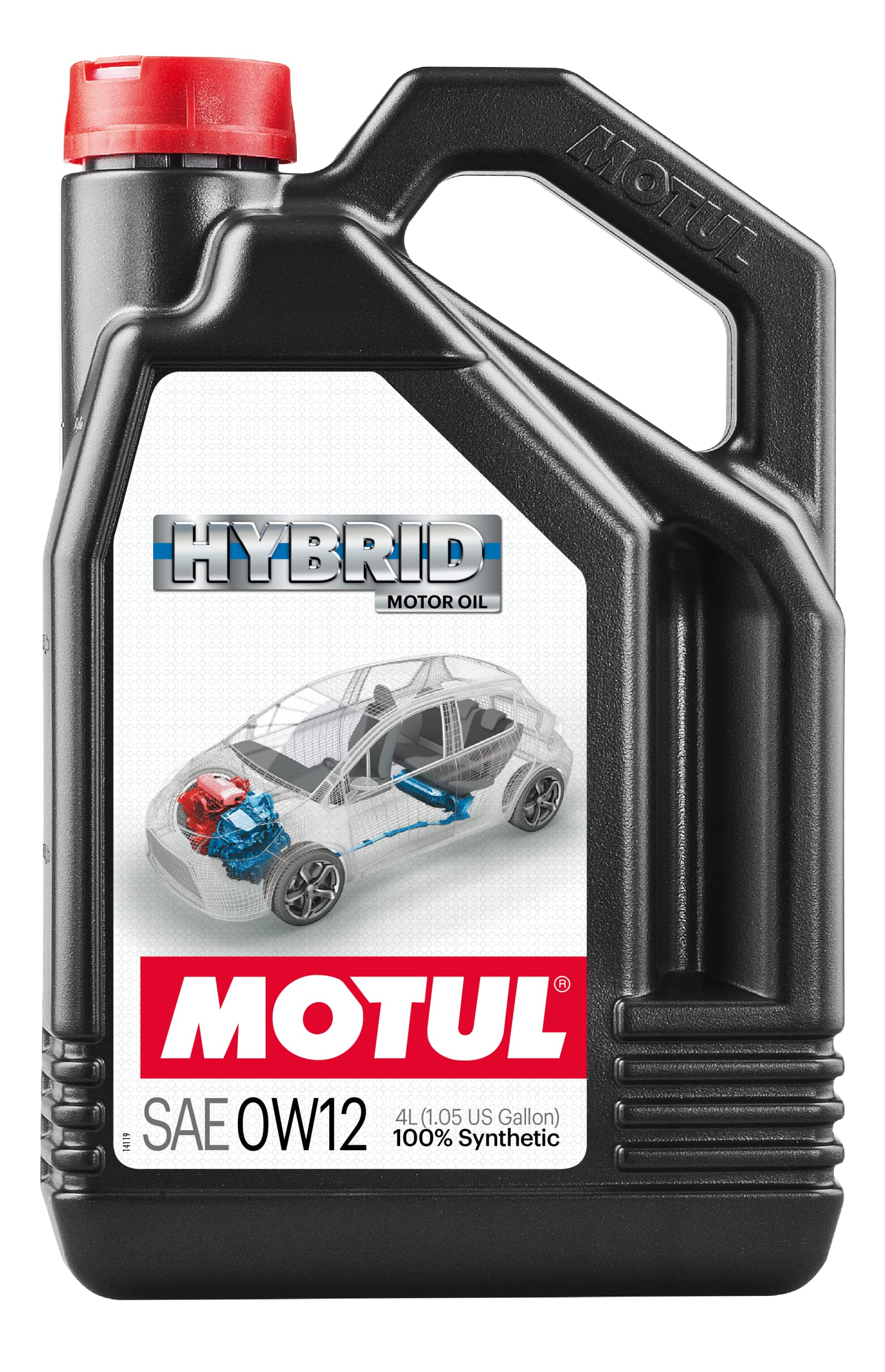 Motul Motoröl Hybrid 0W12 Motor Oil 107152 4L von Motul