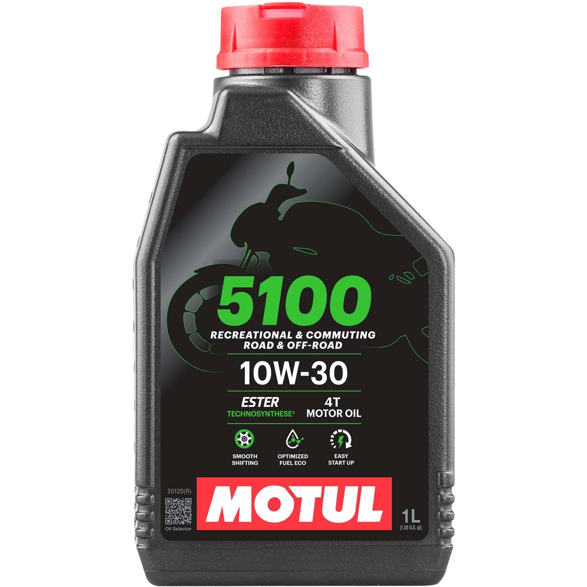 Motul Motoröl teilsynthetisch 5100 4T 10W-30 1 Liter von Motul