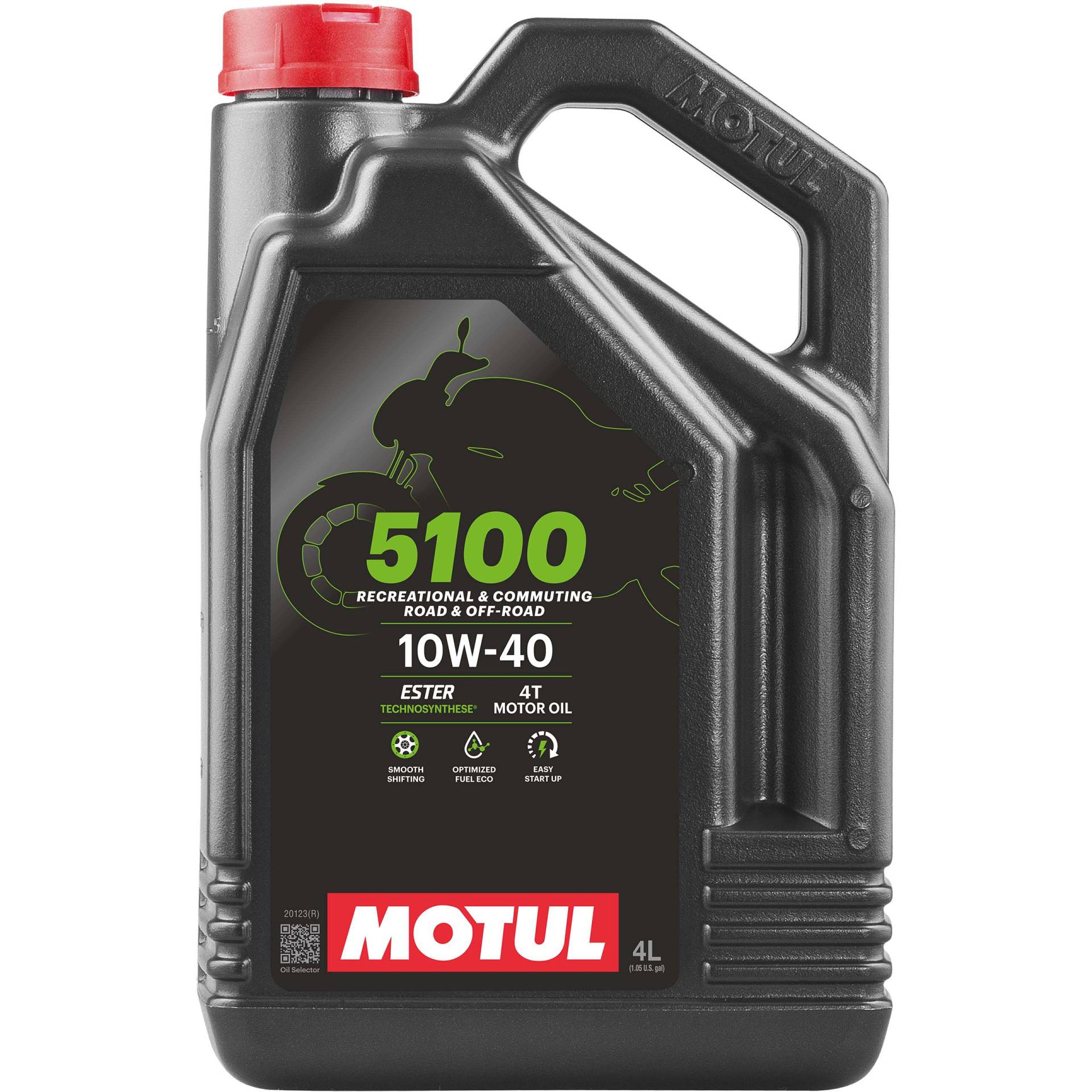 Motul Motoröl teilsynthetisch 5100 4T 10W-40 4 Liter von Motul