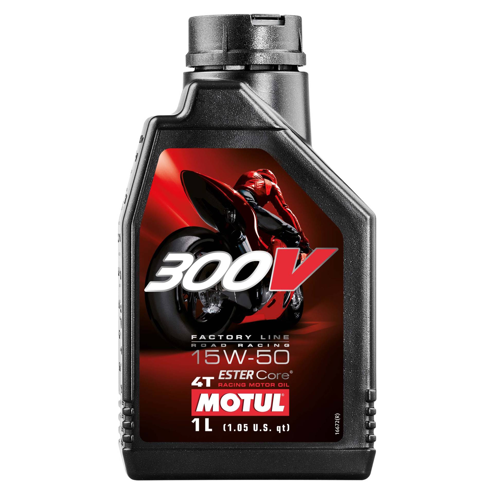 Motul Motoröl vollsynthetisch 300V 4T FL Road Racing 15W50 1 Liter von Motul