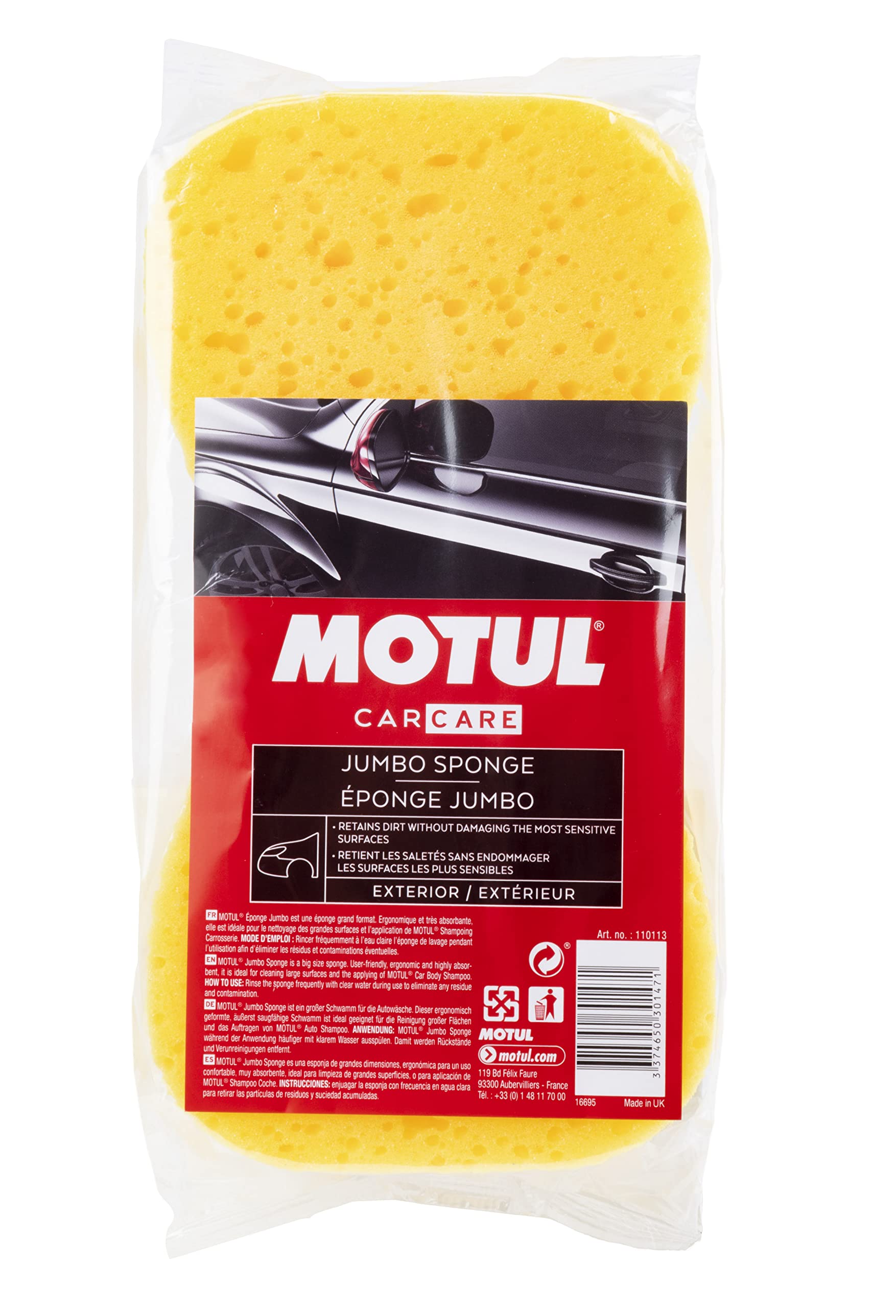 Motul Plastics Microfiber (Plastik-Mikrofasertuch) 1 Stück von Motul