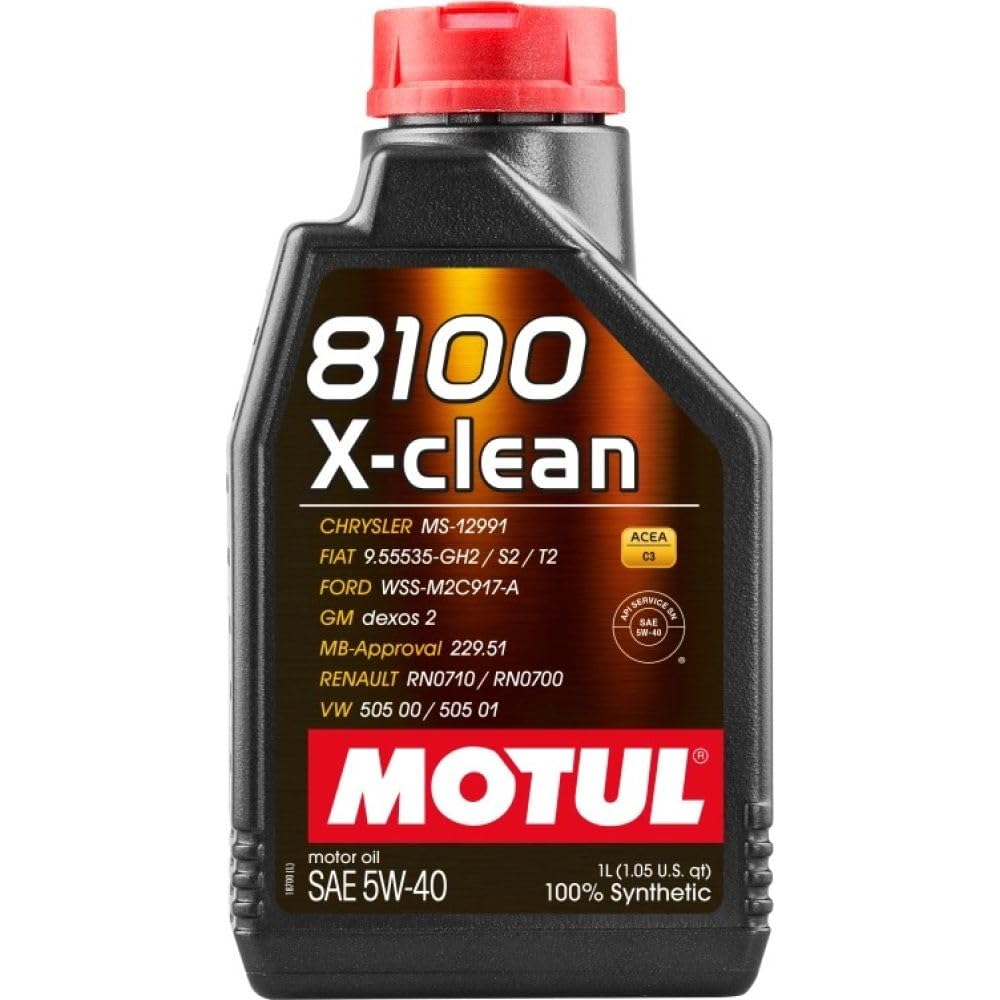 Motul Schmieröl 8100 X-Clean C3 5W40, 1 Liter von Motul