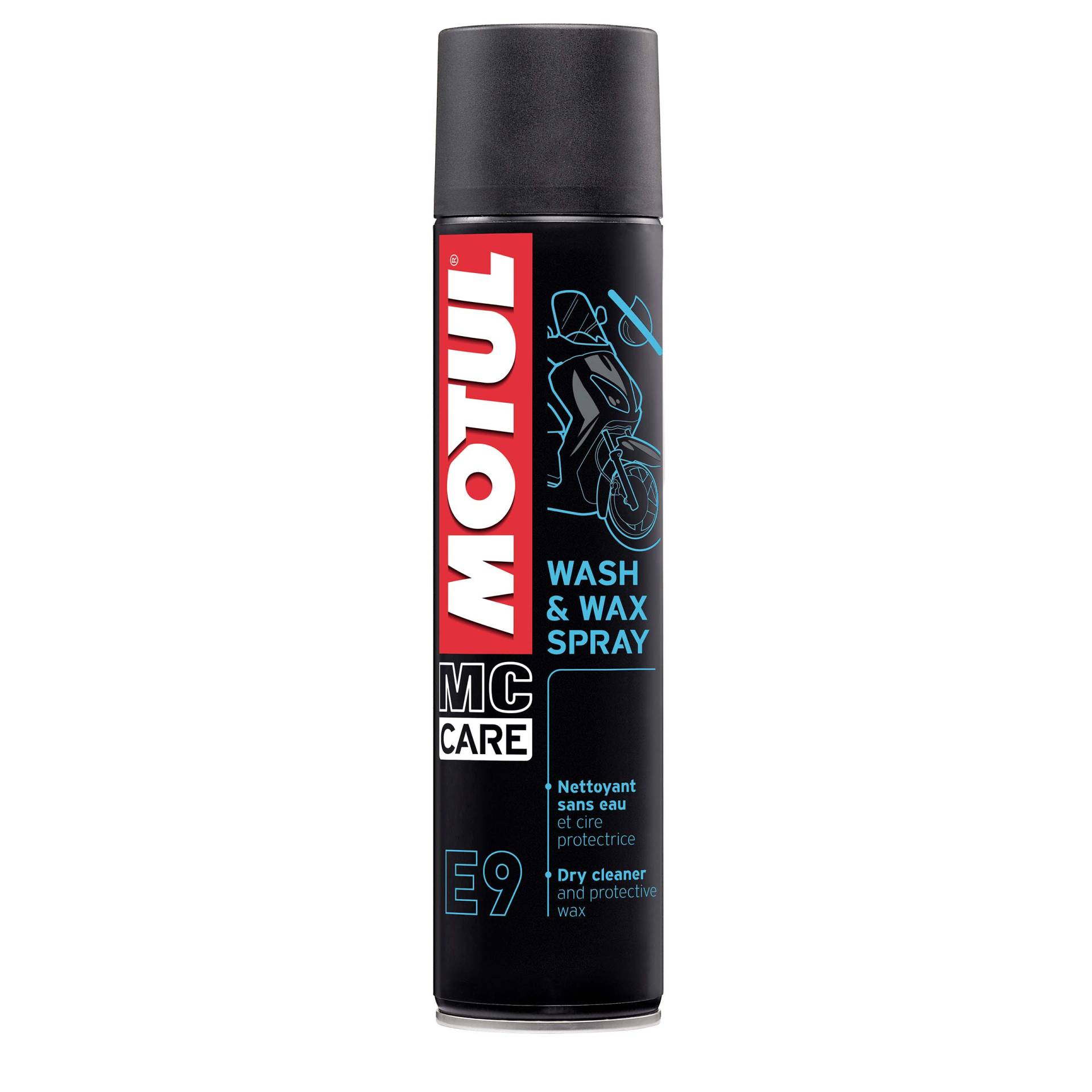 Motul Trockenreinigerspray MC Care E9 Wash & Wax 400 ml von Motul