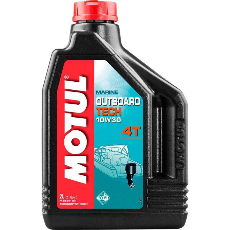 Öl 4-Takt Technosynthése 10w30 Außenbordmotoren 2 L - MOTUL von Motul