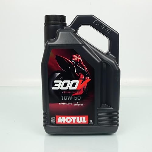 Ölkanister Motul 300V Road Racing 10W50 4T 100% Synthese 4L für Motorrad von Motul