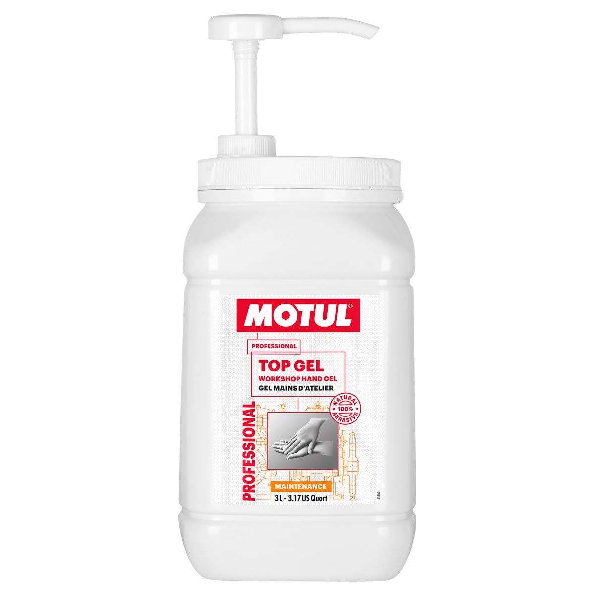 SAPONE IN GEL PER PULIZIA MANI 3 LITRI MOTUL von Motul