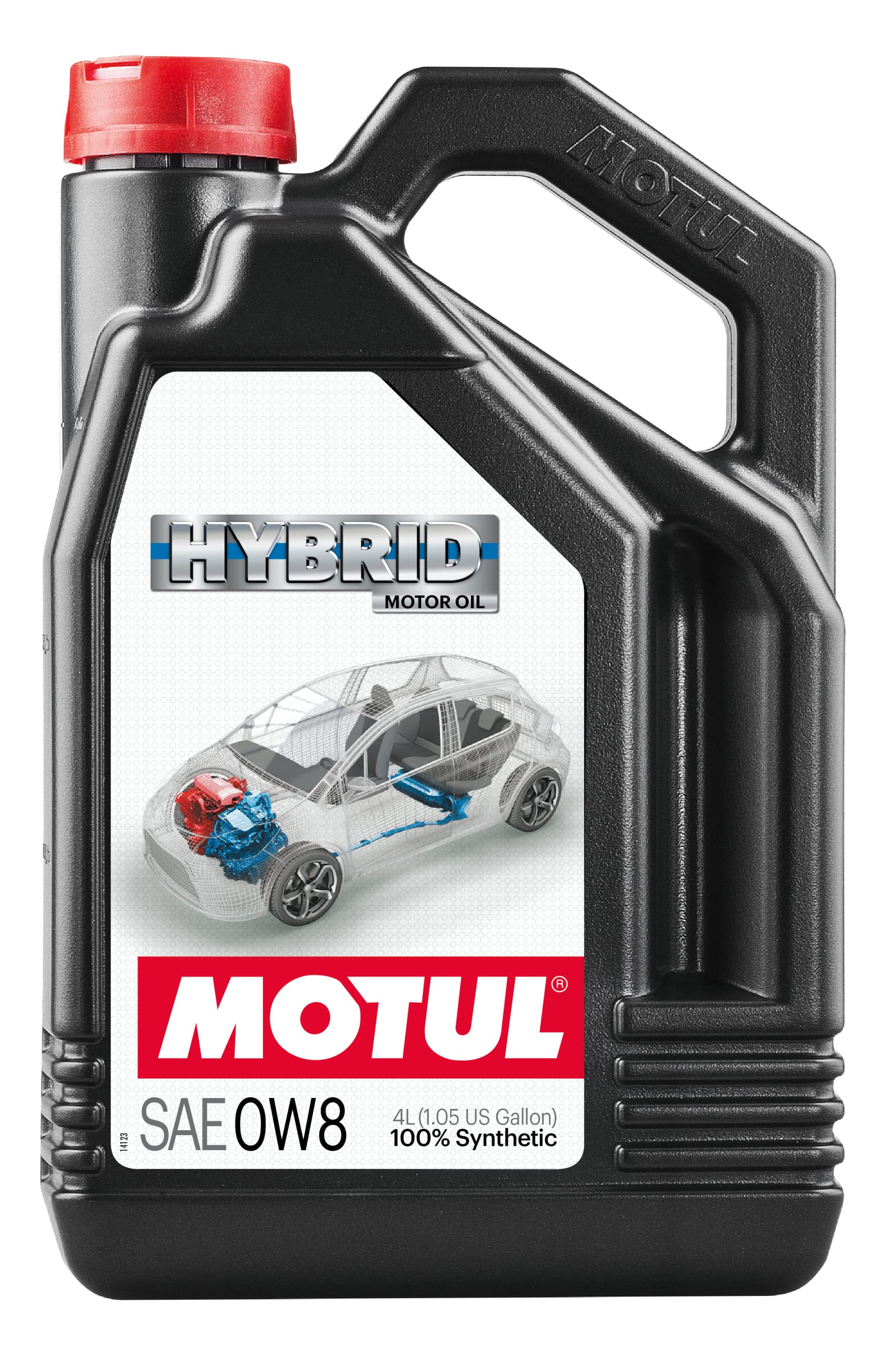 Schmier?l-Hybridmotoren HYBRID 0W8 4L von Motul