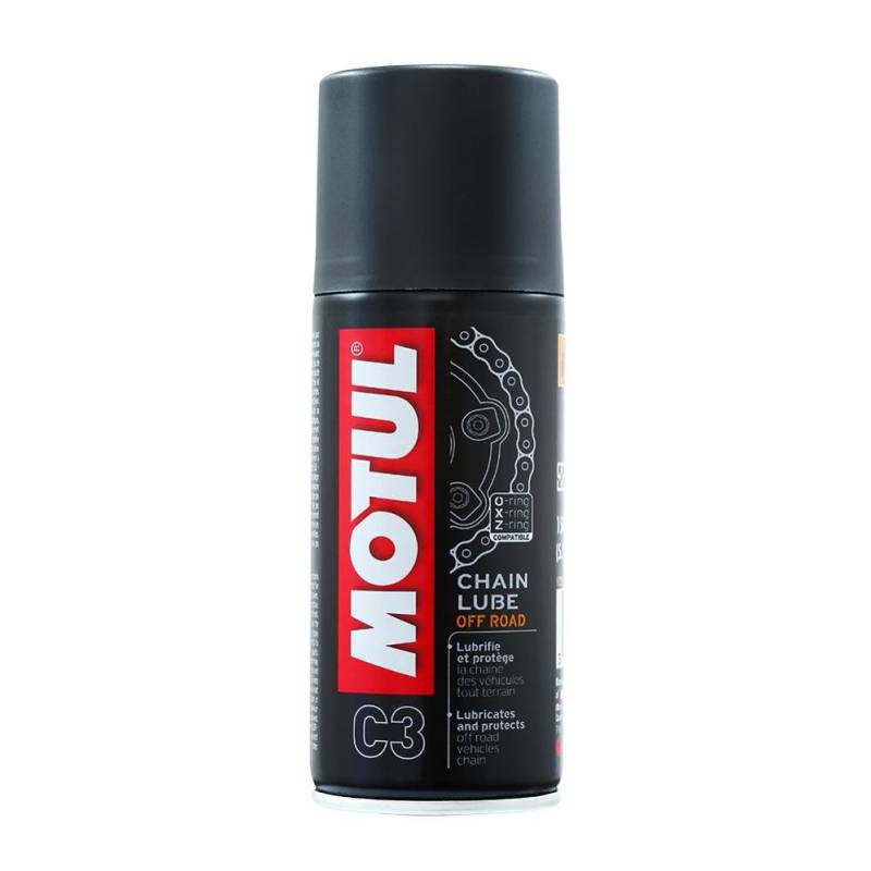 Motul Kettenspray C3 Chainlube Offroad Ketten Schmierfett Schmieröl 100Ml 106346 von Motul