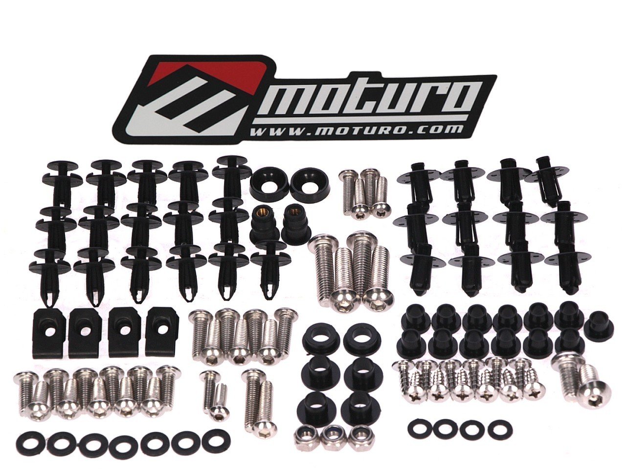 Moturo Verkleidungsschrauben Set für Suzuki GSX-R 1300 08-14 von Moturo