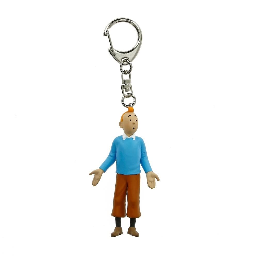 Moulinsart TINTIN JERSEY Schlüsselanhänger Tintin, 5,5 cm von Moulinsart