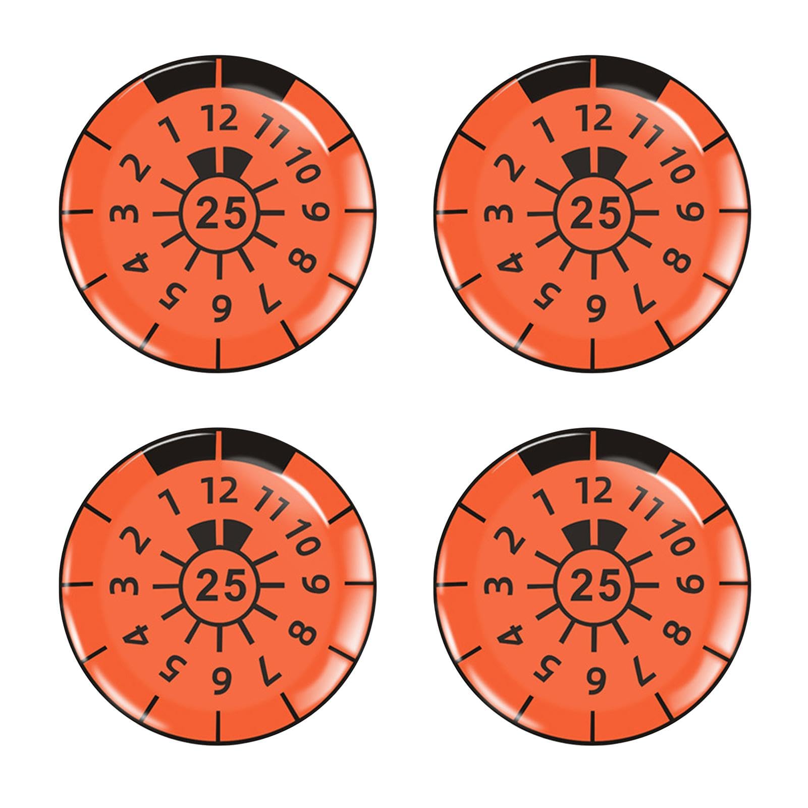 Moxeupon Autoaufkleber, Nummernschildaufkleber,Kfz-Aufkleber, Fahrzeugaufkleber, 4er-Set | wasserdichte Kfz-Kennzeichendekor-Aufkleber für die meisten Fahrzeuge von Moxeupon