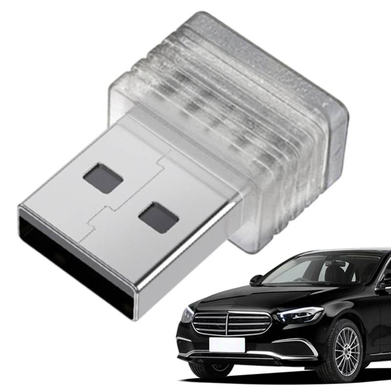 Moxeupon USB-Licht für Auto,USB-LED-für Auto - LED-Umgebungslicht USB-Autoinnenlicht | Kabelloses Nachtlicht, mehrfarbige Innenleuchte für Zuhause und drinnen von Moxeupon