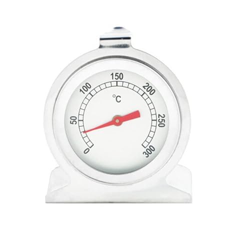 Moxeupon Ofenthermometer, Backofen Grill Fry Chef Räucherthermometer, Die Zahl zeigt die Temperaturen für Grill- oder Kuchenbacköfen von Moxeupon