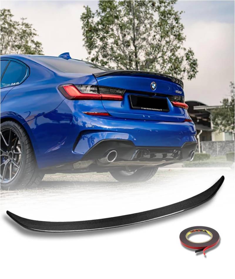 MpTuned BMW G20 M Performance Heckspoiler Carbon Optik für 3er 2019–2023 Limousine 318i 320i 330i 340i m340i 318d 320d 330d 340d m340d von MpTuned