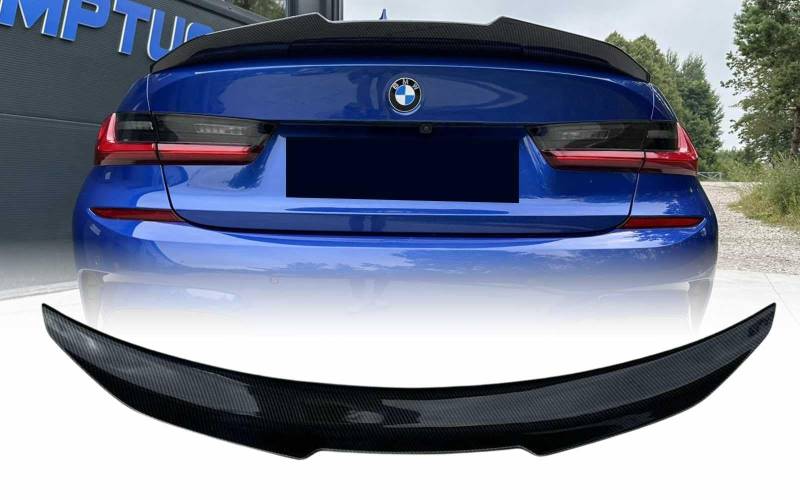 MpTuned BMW G20 PSM Style Heckspoiler Carbon Look für BMW 3er 2019–2023 Performance Tuning 4-türige Limousine 318i 320i 330i 340i m340i 318d 320d 330d 340d m340d von MpTuned