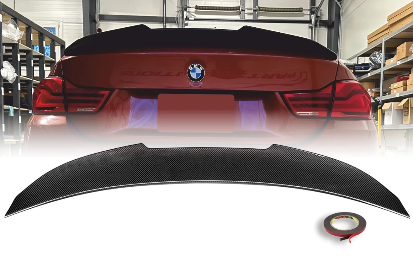 MpTuned F36 PSM Stil Heckspoiler Carbon Look für BMW 4er 2014-2020 Performance Tuning Gran Coupe 420i 428i 430i 435i 440i Heckspoiler Tuning von MpTuned