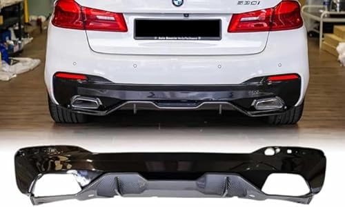 MpTuned G30 G31 M-Tech Diffusor Carbon Optik Für 530i 530d 540d 540i Modelle BMW 5er 2019 2020 2021 2022 2023 von MpTuned