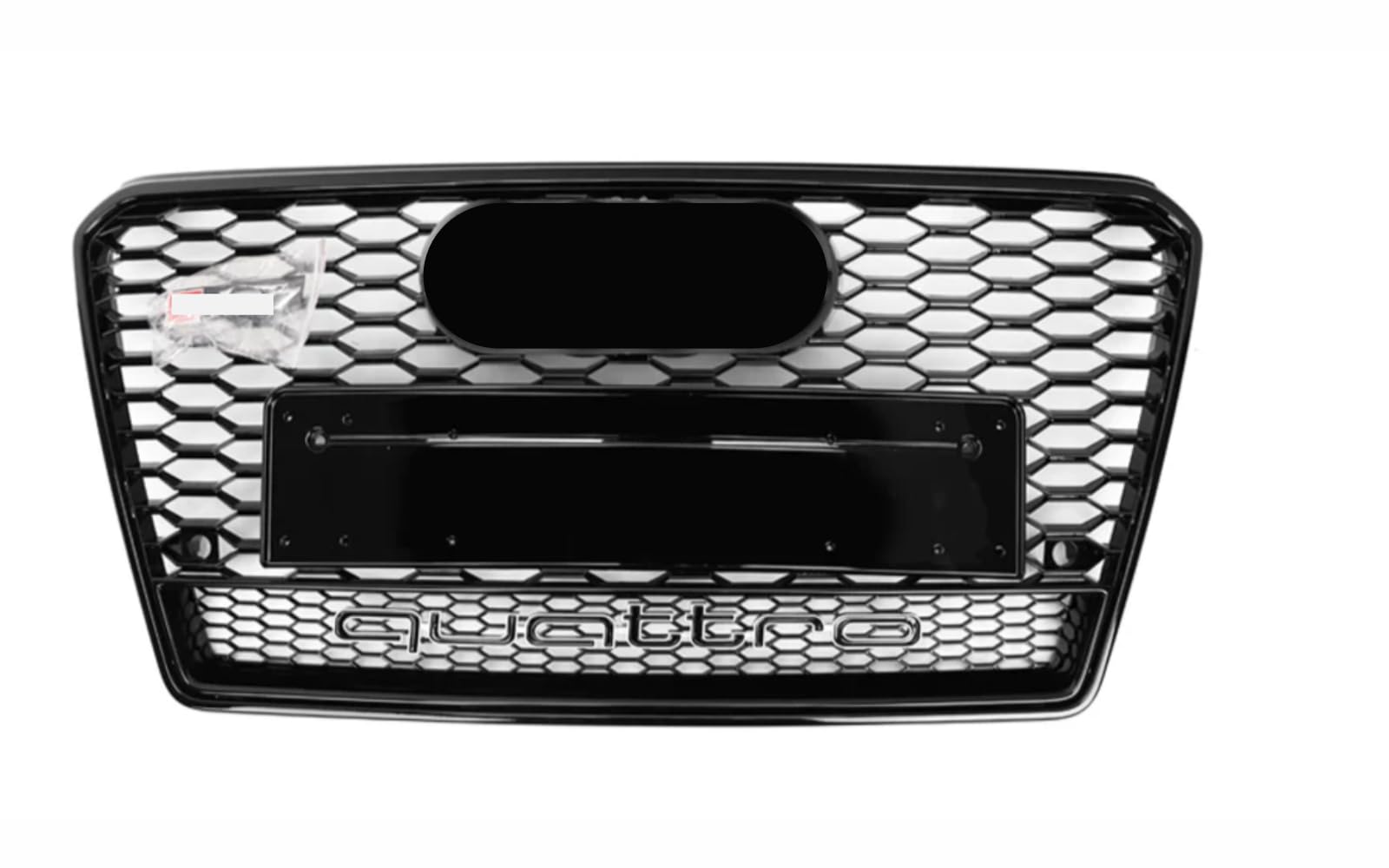 Mptuned Frontgrill Kühlergrill RS7-Stil Kompatibel mit Audi A7 4G8 Vor-Facelift 2010-2014 | Wabengitter-Design, Glänzend Schwarz, Sportlicher Look von MpTuned