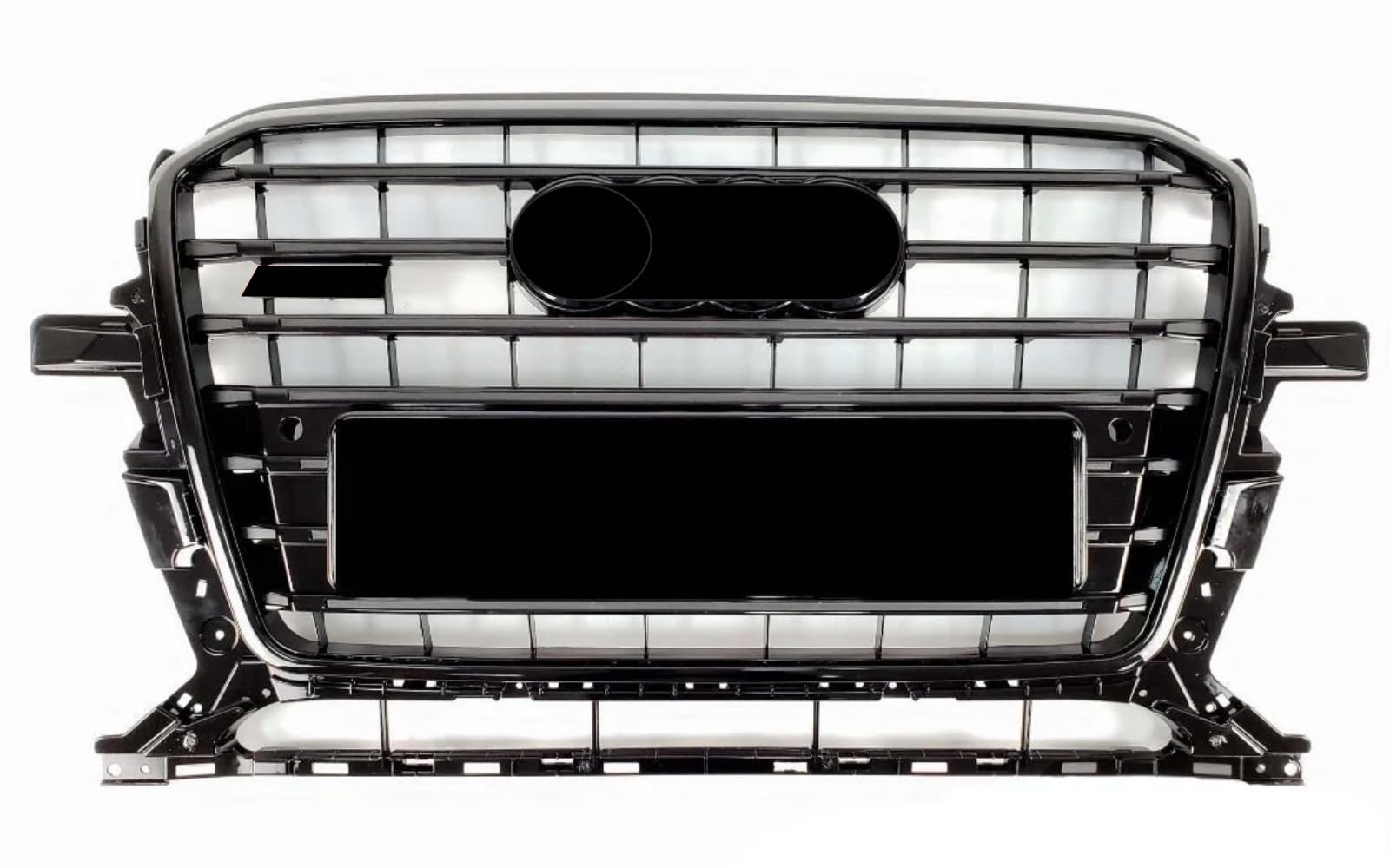 Mptuned Kühlergrill Wabendesign Schwarz glanz komplett kompatibel für Audi Q5 8R Facelift 2013-2015 von MpTuned