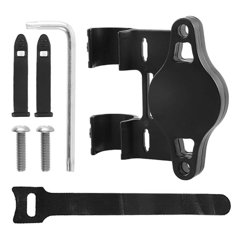 Mrchrogge Fahrradpumpe Halter, Wasserdicht, Universelle Halterung, Versteckter GPS Tracker Schutz, Diebstahlschutz, Fahrradpumpe Halterung, Kompatibel mit Mini Pumpe (DREI Löcher) von Mrchrogge