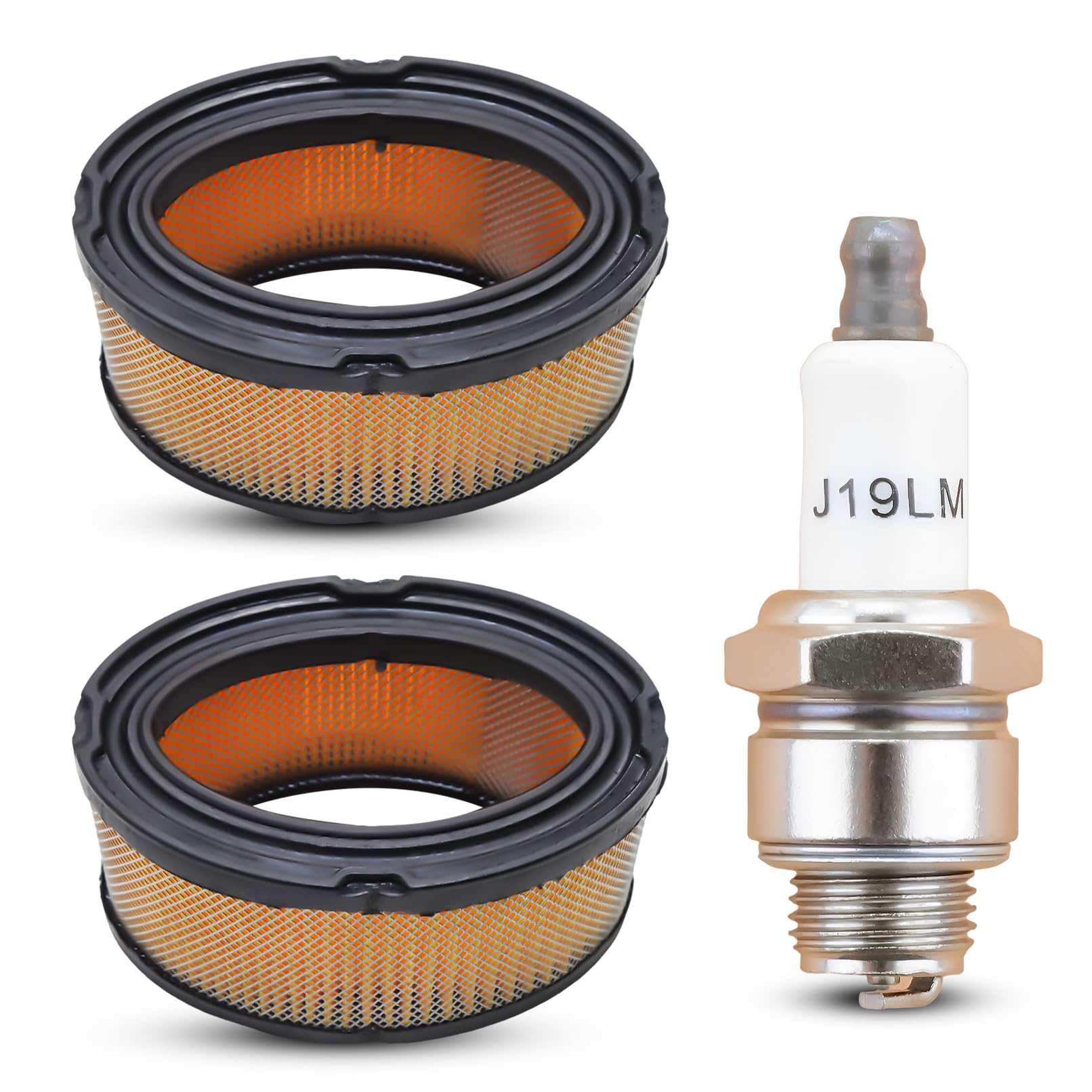 Mtanlo 33268 Luftfilter für Tecumseh HM70 H80 HM80 VM80 und HM100 7HP 8HP 10 PS, Ersatz-Luftfilter 33268 für Tecumseh 33268 33263 John Deere M49746O Regon 30-100 Stens 1000. - 115 V von Mtanlo