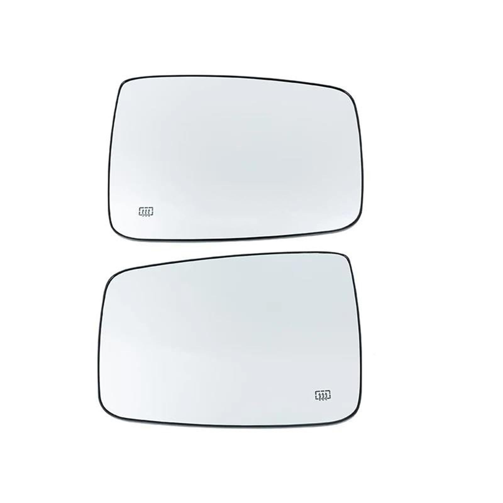 Außenspiegel Für Dodge Für Ram 1500 2500 2009-2019 Auto Beheizte Rückspiegel Flügel Spiegel Glas Außenspiegel Spiegelglas(1 Pair) von Mtuqvma