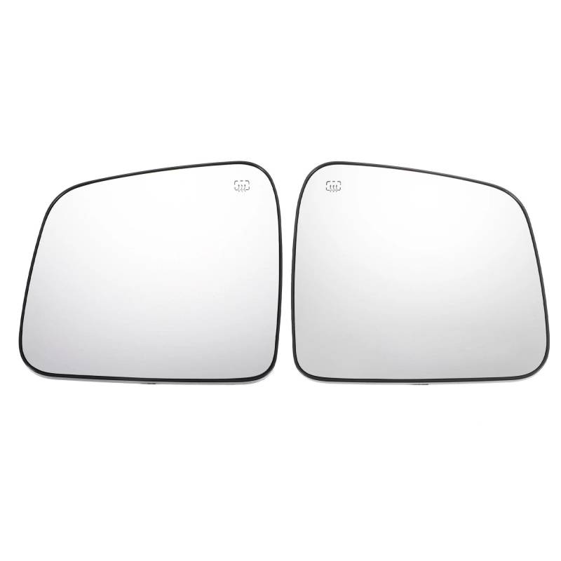 Außenspiegel Für Jeep Für Dodge Für Durango 2011-2020 Auto Rückspiegel Links Rechts Seite Spiegel Glas W Trägerplatte Beheizt Außenspiegel Spiegelglas(1pair) von Mtuqvma