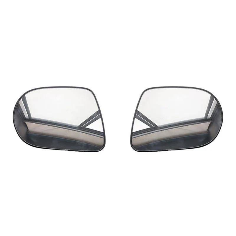 Außenspiegel Für Lexus RX 2009-2014 Auto Objektiv Reverse Objektiv Rückspiegel Spiegel Heizung Glas Außenspiegel Spiegelglas(2PCS Left and Right) von Mtuqvma