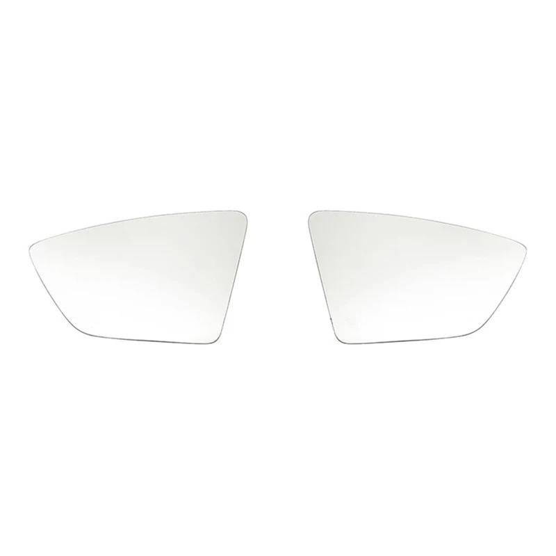 Außenspiegel Für Seat Für Leon Für Ibiza Für Arona 2013-2021 Beheiztes Auto-Seitenspiegelglas Außenspiegel Spiegelglas(2Pcs Left and Right) von Mtuqvma