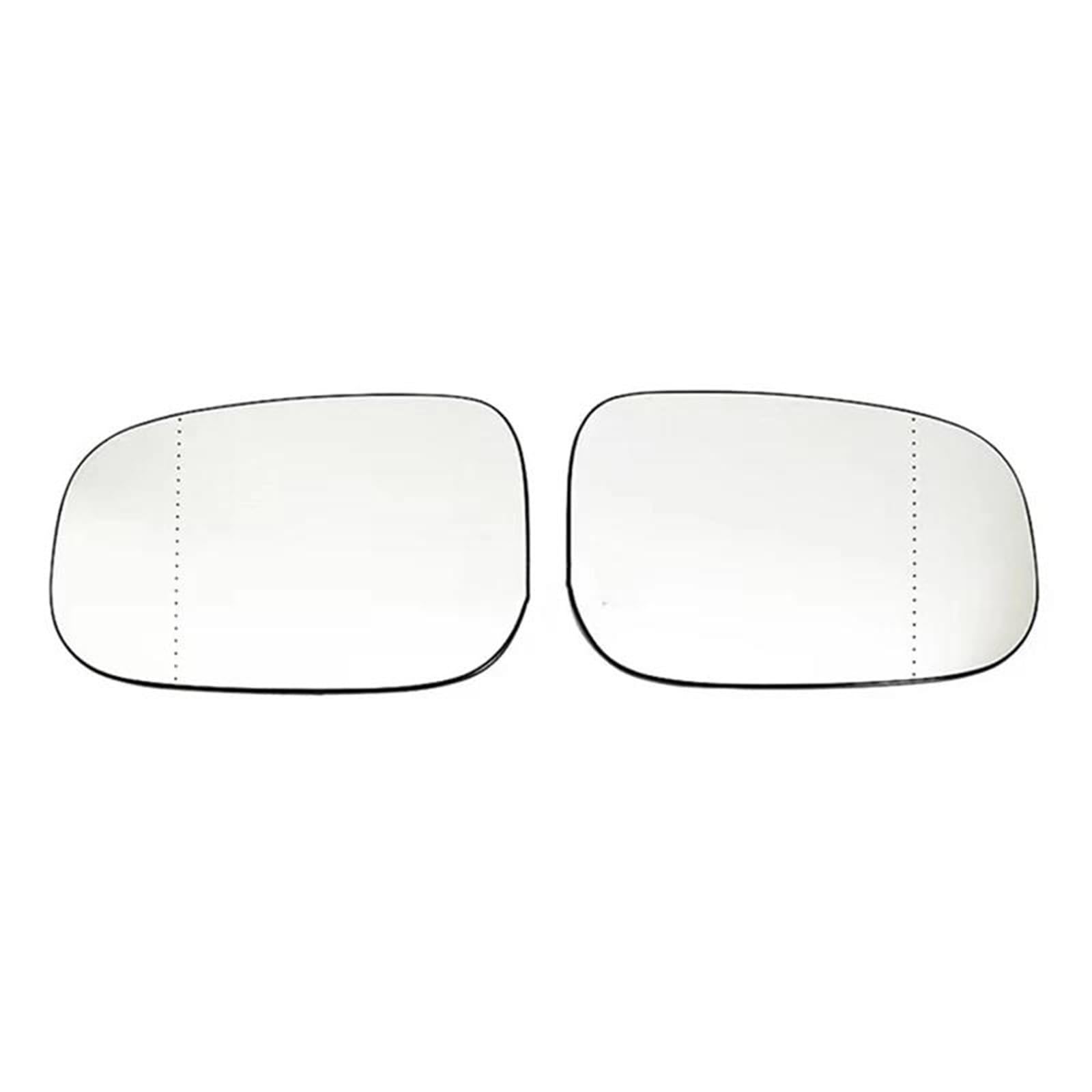 Außenspiegel Für Volvo Für S60 S40 C30 C70 V50 2006-2011 Auto Beheiztes Weitwinkelspiegelglas 30762571 Außenspiegel Spiegelglas(Left and Right) von Mtuqvma