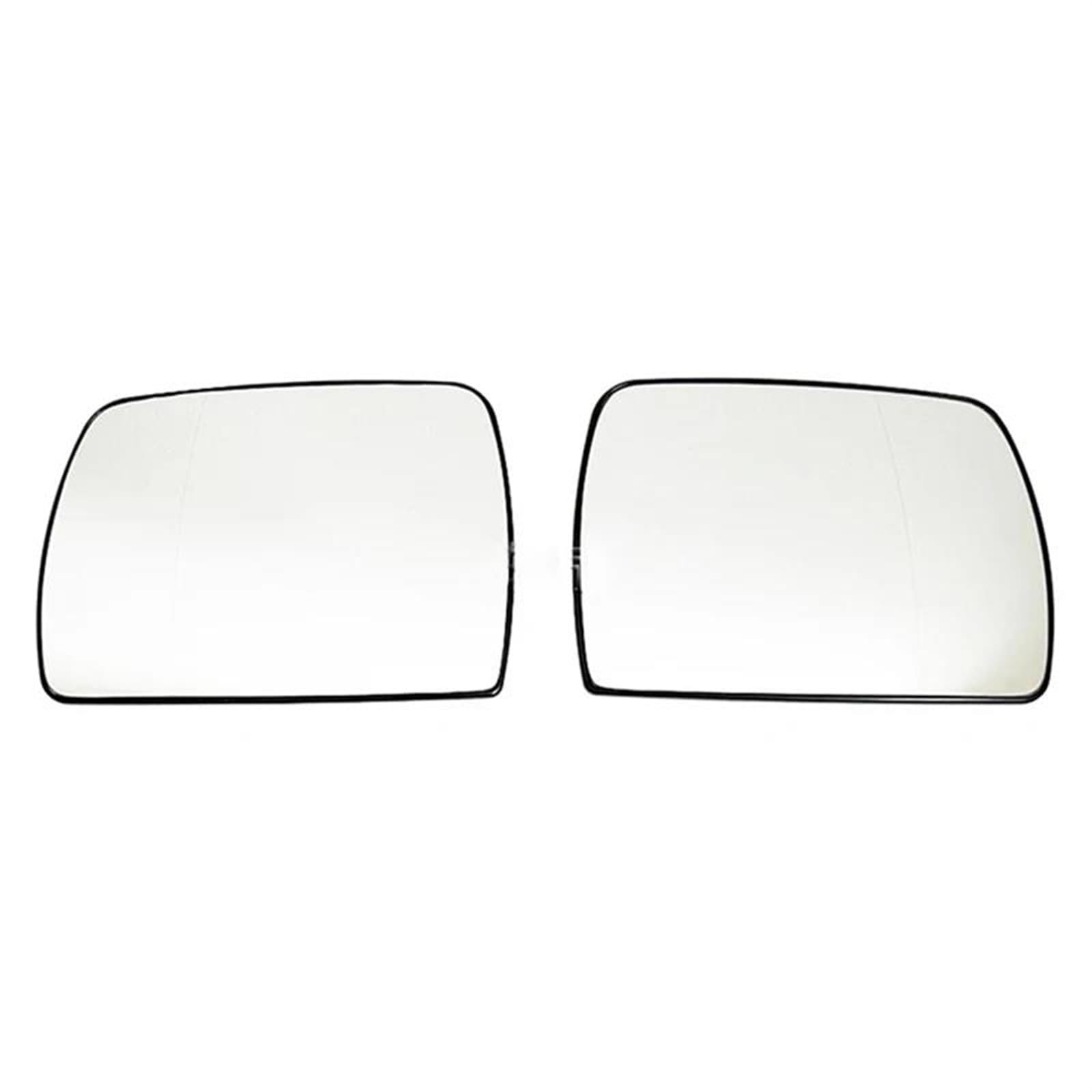 Außenspiegel Für X3 2003-2010 Reverse Objektiv Rückspiegel Reflektor Oberfläche Heizung Glas Außenspiegel Spiegelglas(White a Pair 2pcs) von Mtuqvma