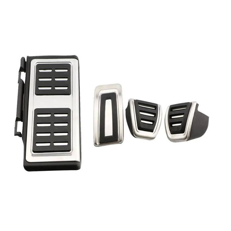 Auto Pedale Für Ford Für Tourneo Für Connect 2020 2021 2022 Gaspedal Bremse Kein Bohren Restfoot Pedal Pads Bremspedalabdeckung Bremse Fußplatten(4 pcs) von Mtuqvma