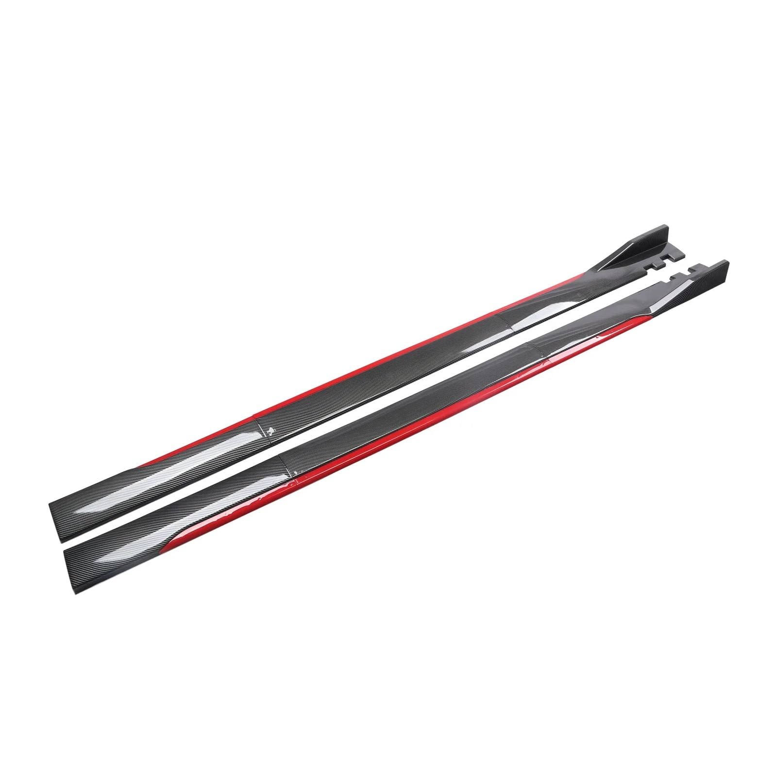 Auto Seitenschweller Für 1 2 3 4 5 Serie Für E46 E90 Für F10 F20 F21 F30 Für G20 G30 2,2 M 86,6 "/2 M 78,7" Seite Rock Winglet Schürze Auto Seitenschürze(78.7in Carbon Red) von Mtuqvma