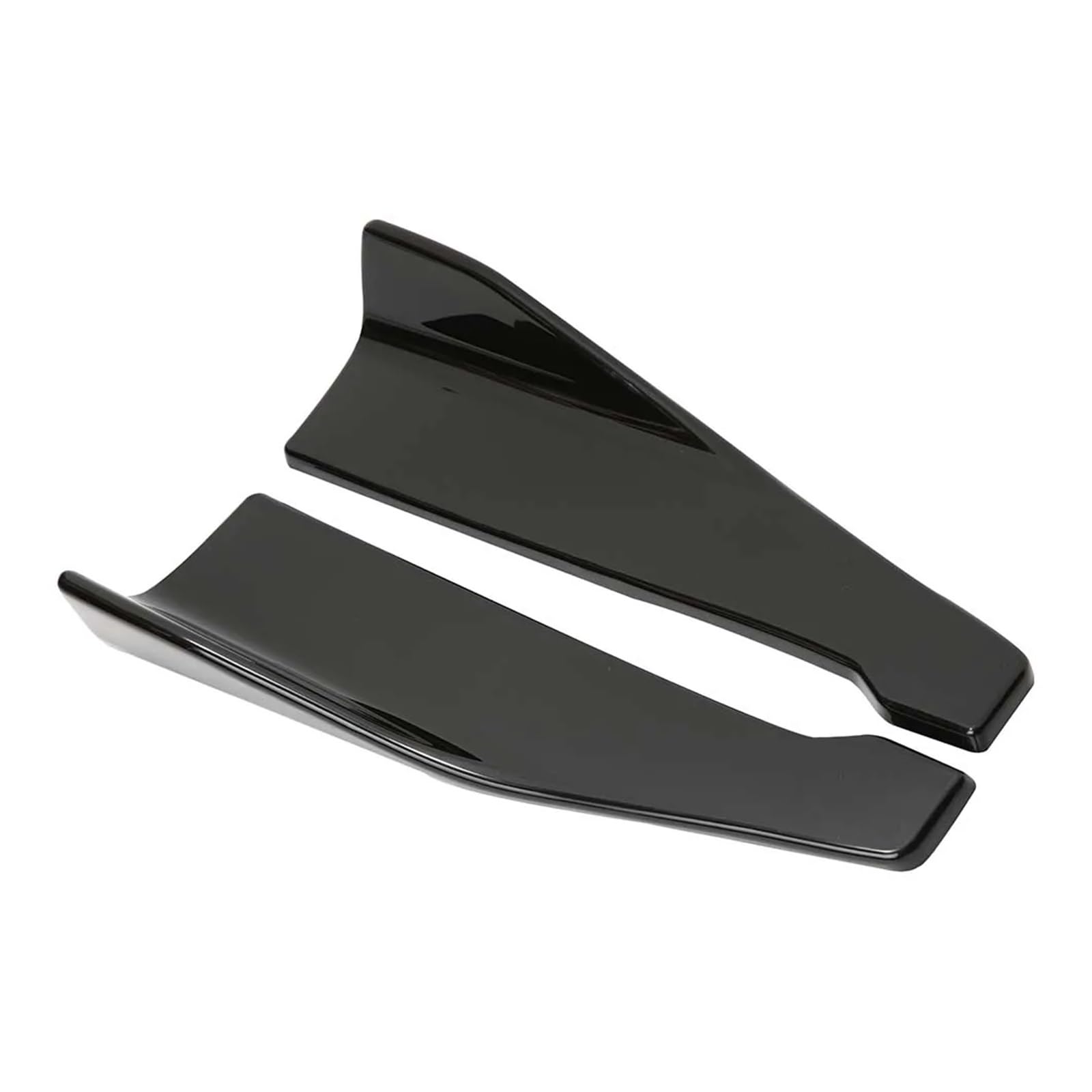 Auto Seitenschweller Für Ford Für Fusion 2006-2020 48 Cm Auto Rock Spoiler Seite Rock Winglets Diffusoren Verlängerung Rocker Splitter Auto Seitenschürze(Glossy Black) von Mtuqvma