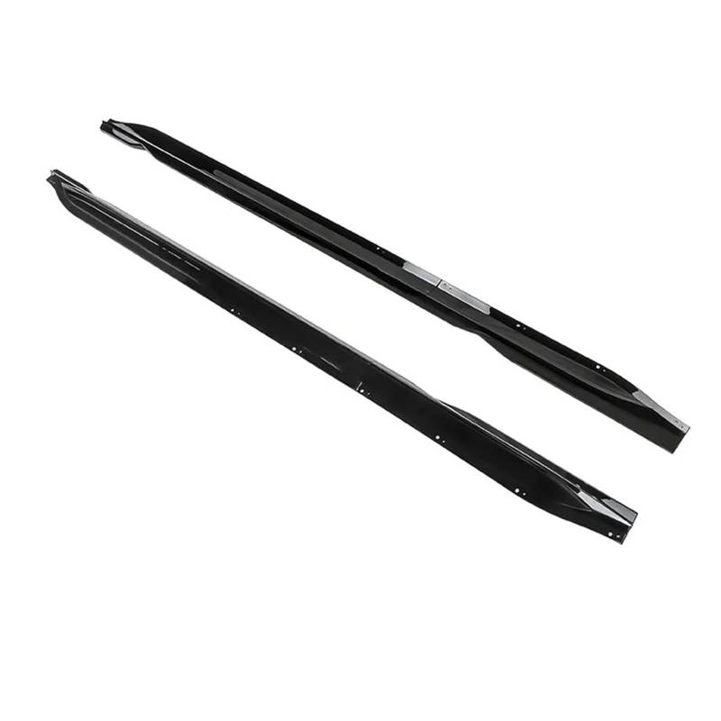 Auto Seitenschweller Für G82 Für G83 Für Maxton Für M4 2020-2023 Auto Seite Stoßstange Lip Trim Schutz Auto Seite Rock Auto Seitenschürze(Glossy Black) von Mtuqvma