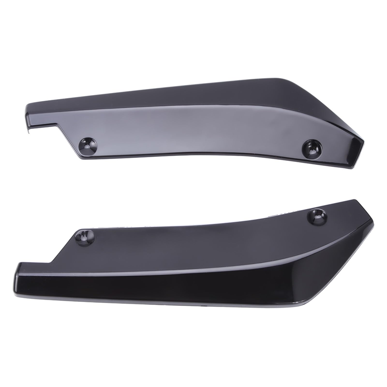 Auto Seitenschweller Für Mazda Für 2 Für 3 Für 5 Für 6 Für CX3 Für CX5 Für CX7 -Auto Hinten Splitter Diffusor Canard Wrap Side Fender Rock Ecke Lippe Auto Seitenschürze(Schwarz) von Mtuqvma