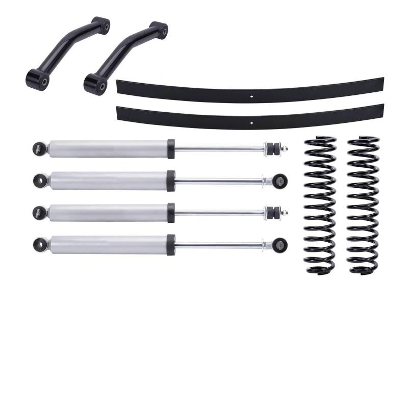 Auto-Stoßdämpfer Für Jeep Für Cherokee XJ 1984-2001 4,5" Suspension Lift Kit & Add-a-Blattfedern Federbein Satz von Mtuqvma