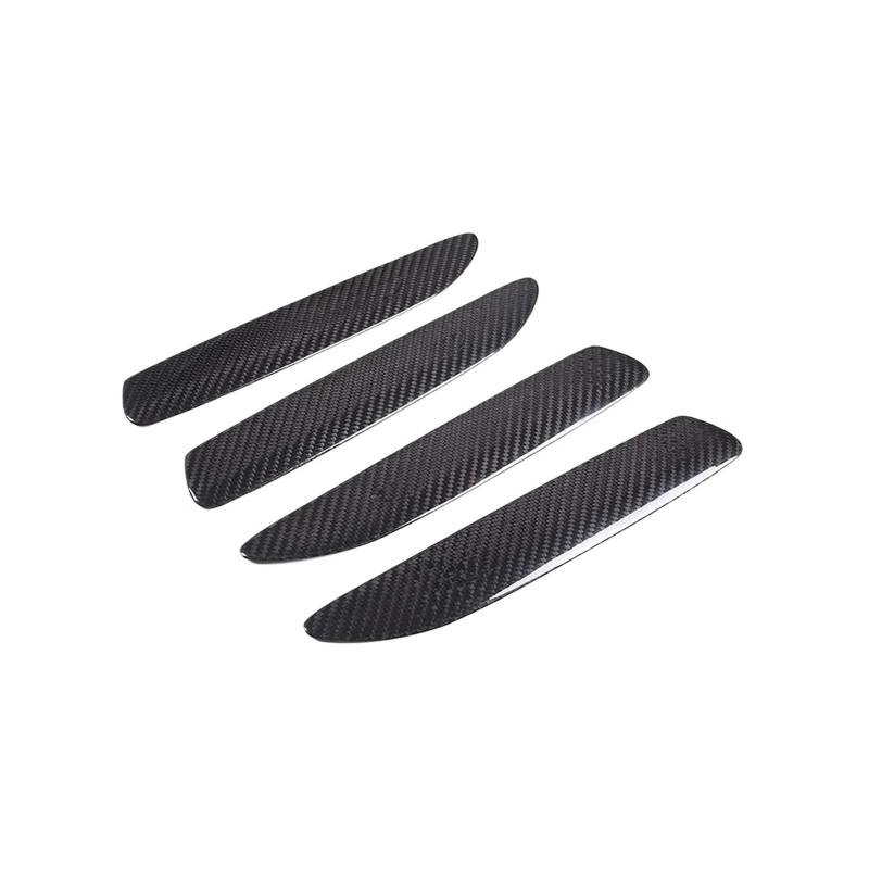 Auto Türgriff Außengriff Für Taycan 2019 2020 2021 2022 Für Dry Carbon Fiber Auto Außentürgriff Abdeckung Trim Zubehör 4PCS Auto Außentürgriff Kappen von Mtuqvma