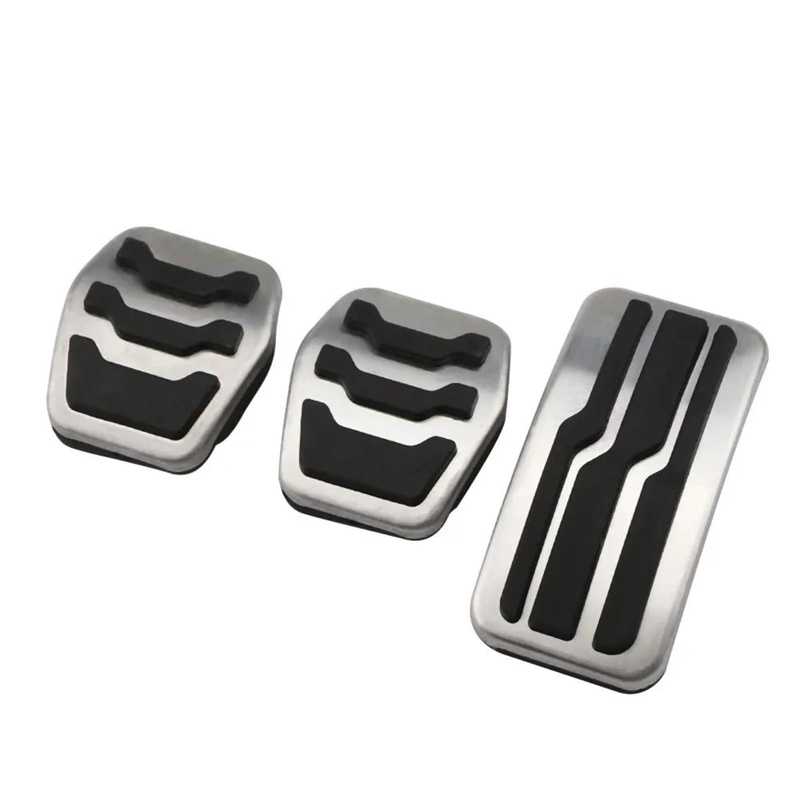 Bremse Pedalkappen Für Lincoln Für MKC 2013-2019 Zubehör Auto Gaspedale Bremspedal Set Abdeckungen Kupplung Rest Fußpedale Abdeckung Bremse Fußplatten(MT Without Rest) von Mtuqvma