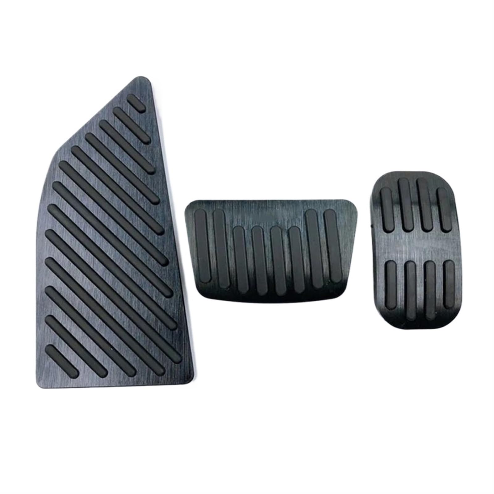 Bremse Pedalkappen Für Toyota Für Corolla E210 2019 2020 2021 2022 2023 Auto Gaspedal Bremse Fußstütze Pedal Abdeckung Pads Zubehör Bremse Fußplatten(at 3pcs Black) von Mtuqvma