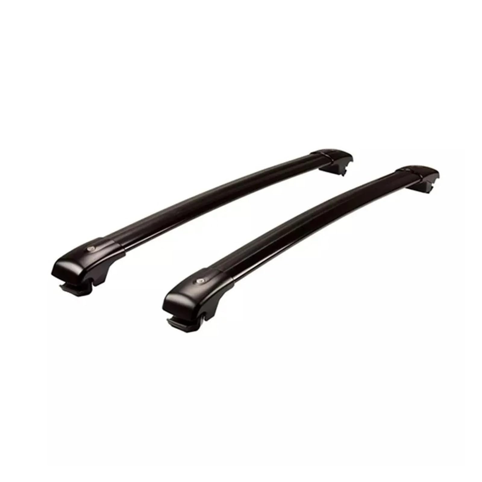 Dachträger Für GMC Für Acadia 2024 2025 2PC Crossbar Gepäckträger Dachträger Schiene Träger Abschließbare Fracht Bars Dachreling Dachträger(Schwarz) von Mtuqvma