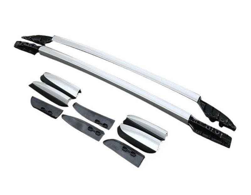 Dachträger Für Toyota Für RAV4 2013-2018 Schienen Bar Gepäckträger Bars Bar Racks Schiene Boxen Dachreling Dachträger(Silber) von Mtuqvma