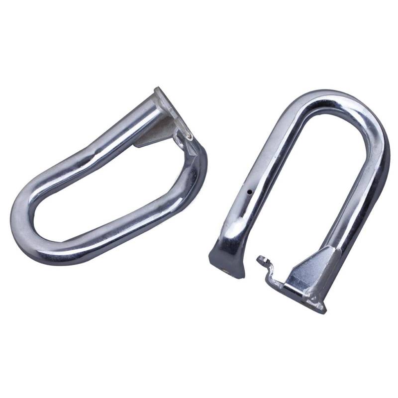 Freeway Sturzbügel Für F6B Für Goldwing GL1800 2001-2017 Motorrad Links Rechts Seite Hinten Motor Seddlebag Schutz Sturzbügel(Chrome Silver) von Mtuqvma