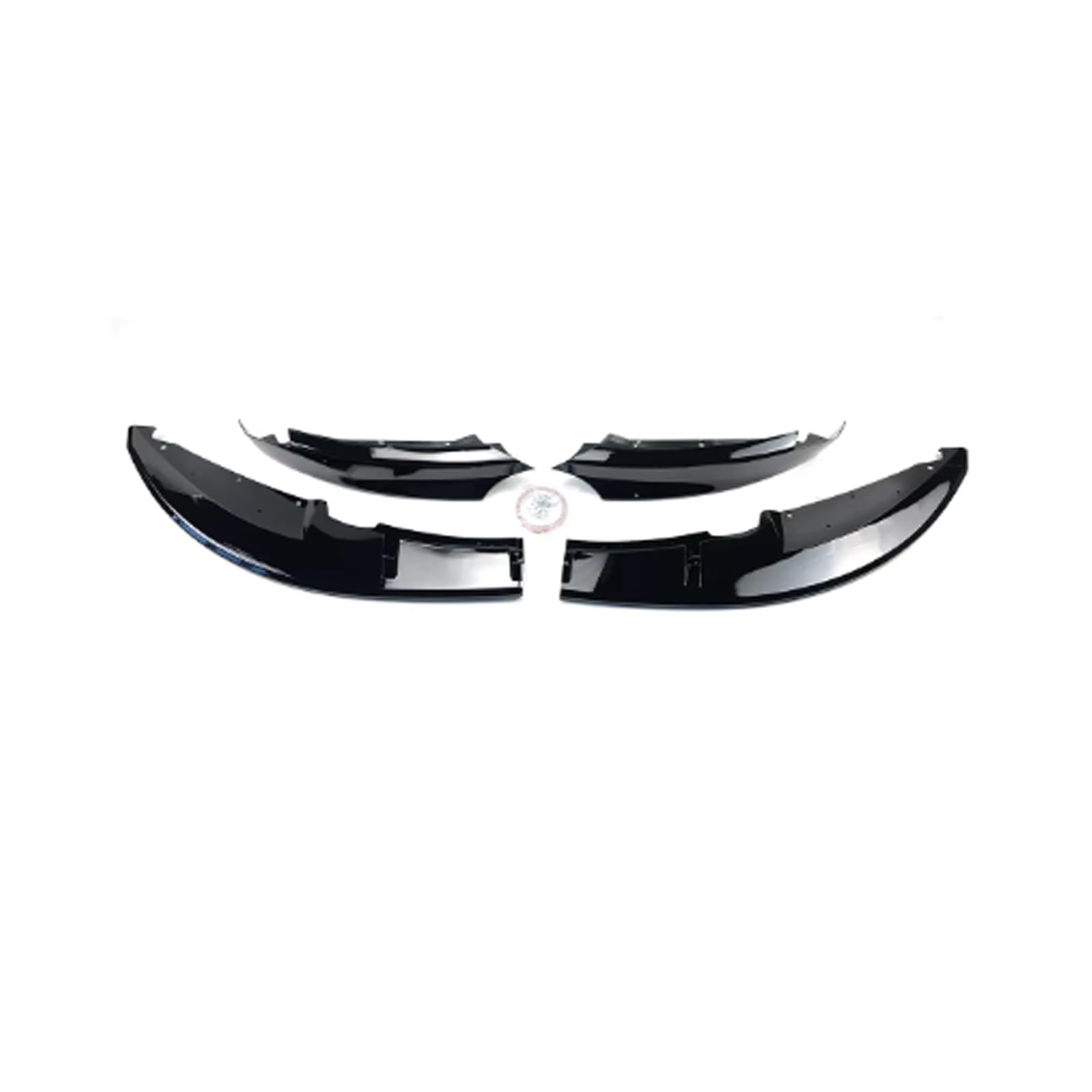 Front Spoiler Lippe Für 1 Serie Für E82 Für M-Sport 2007-2013 Auto Vorderen Stoßfänger Lip Diffusor Spoiler Beschützer Auto Frontlippe Spoiler(Glossy Black) von Mtuqvma