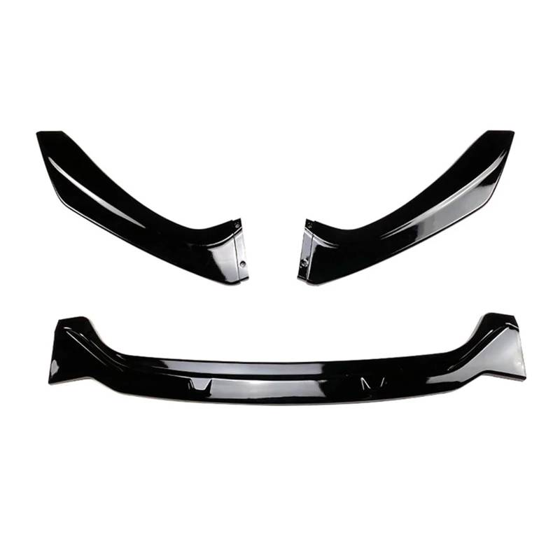 Front Spoiler Lippe Für 1 Serie Für F20 F21 Für LCI Für 116i 118i 120i Für M135 Für M140i 2015-2019 3 PCS Auto Front Lip Spoiler Body Kit Auto Frontlippe Spoiler(Glossy Black) von Mtuqvma