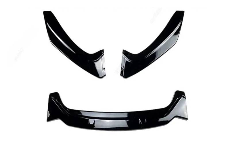 Front Spoiler Lippe Für 1 Serie Für F20 F21 Für M-Pack Für 118i 120i Für M135i Für M140i 2012-2019 Front Lip Klinge Auto Frontlippe Spoiler(Black 2015-2019) von Mtuqvma